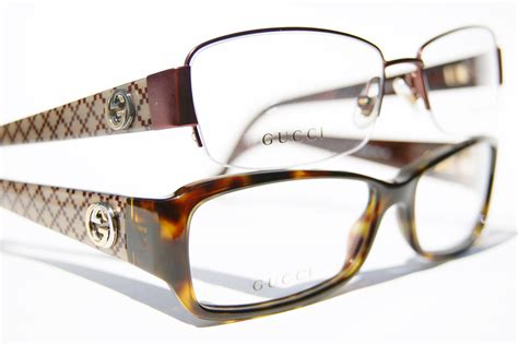 gucci eye glass frame.